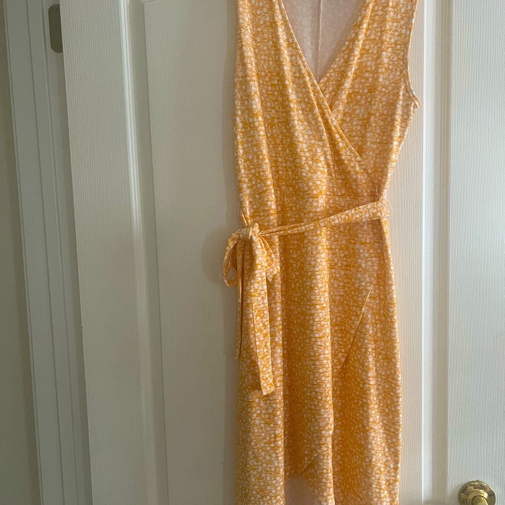 Lemony Hawthorne Wrap Dress